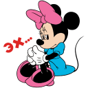Minnie Mouse VK sticker #22
