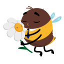 Oleg the Bumblebee VK sticker #35