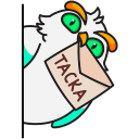 Owl Mark VK sticker #5