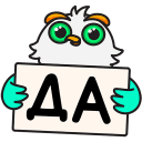 Owl Mark VK sticker #29