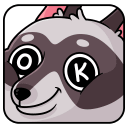 Pilfy the Raccoon VK sticker #7