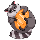 Pilfy the Raccoon VK sticker #39