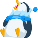 Стикер ВК Пингвин Джордж #23