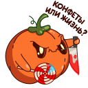 Pumpkin Jack VK sticker #25