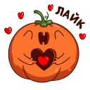 Pumpkin Jack VK sticker #41
