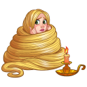 Rapunzel VK sticker #3