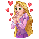 Rapunzel VK sticker #6
