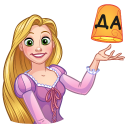 Rapunzel VK sticker #26