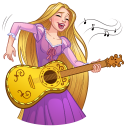 Rapunzel VK sticker #38