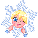 Snow Maiden VK sticker #22