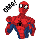 Spider-Man VK sticker #26