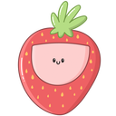 Strawberry VK sticker #12