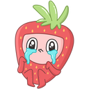 Strawberry VK sticker #23