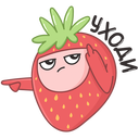 Strawberry VK sticker #25