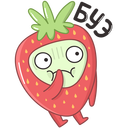 Strawberry VK sticker #42