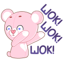Teddy Bear VK sticker #44