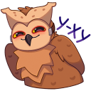 Owl VK sticker #18