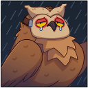 Owl VK sticker #25