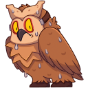 Owl VK sticker #26