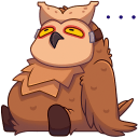 Owl VK sticker #28