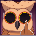 Owl VK sticker #34