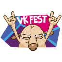 Стикер ВК VK Fest 2018 #1
