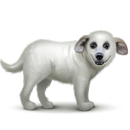 Подарок ВК Собака-улыбака