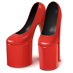 Подарок ВК Красные туфли
