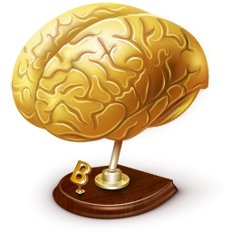 Подарок ВК Мозг на подставке