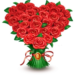 Подарок ВК Букет роз