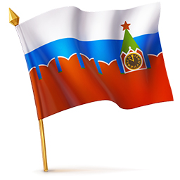 VK Gift Флаг России с кремлем