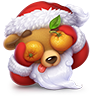 Подарок ВК Медвежонок с мандаринами