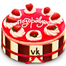 VK Gift Клубничный торт