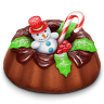 VK Gift Рождественский кекс