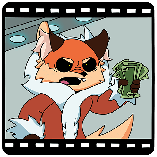 VK Sticker Alice the Fox #9