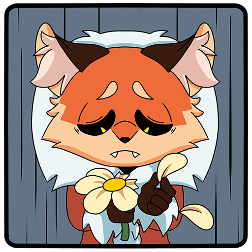 VK Sticker Alice the Fox #35