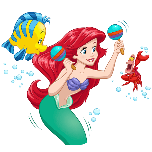 VK Sticker Ariel #5