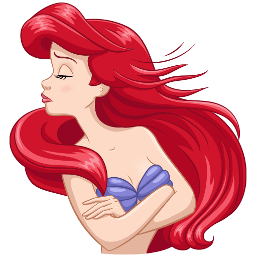 VK Sticker Ariel #13