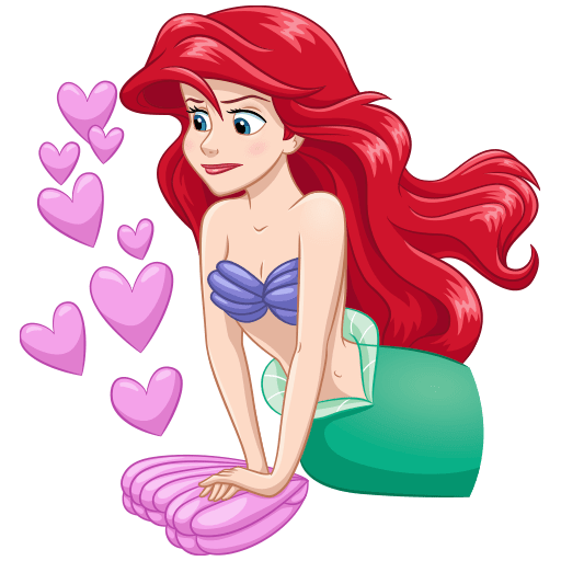 VK Sticker Ariel #17