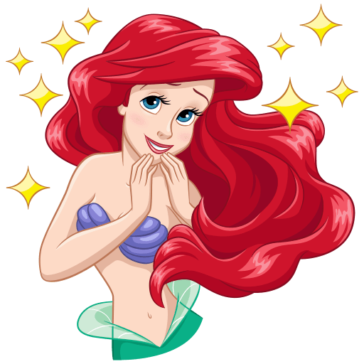 VK Sticker Ariel #25