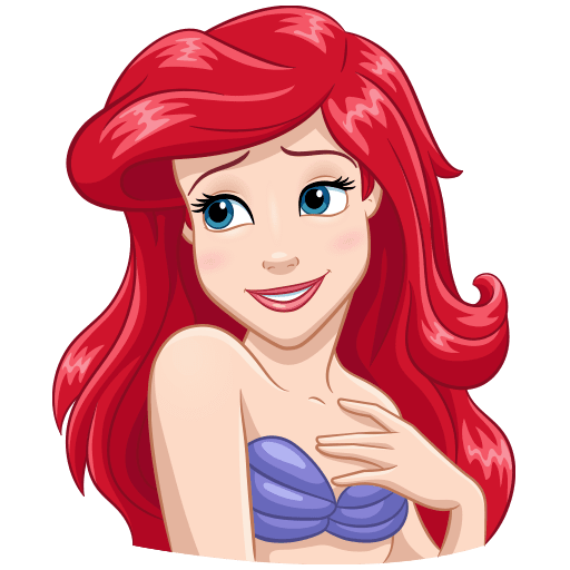 VK Sticker Ariel #27