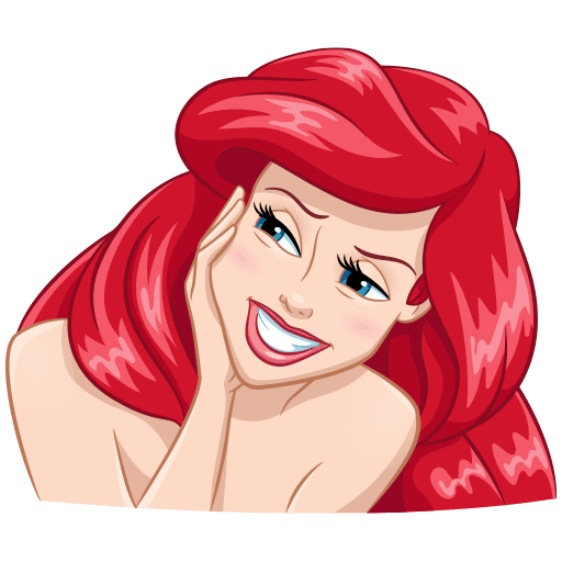 VK Sticker Ariel #31