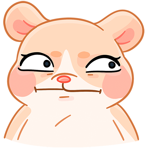 VK Sticker Baby Mouse Hug #33