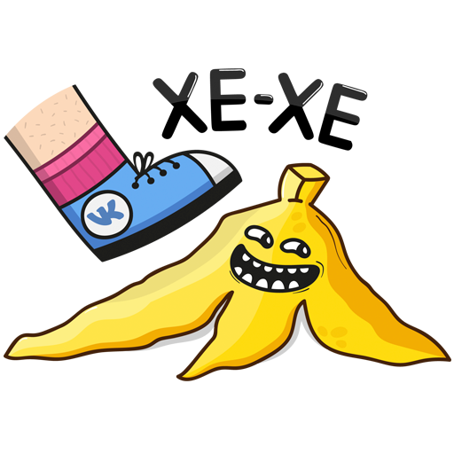 VK Sticker Bananana #3
