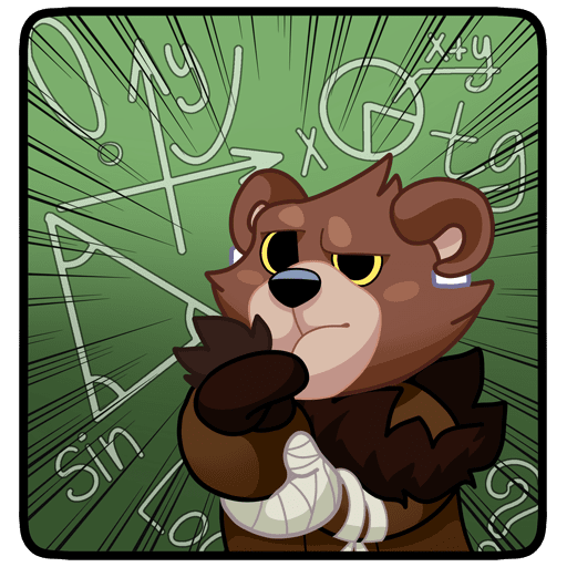 VK Sticker Bear #35