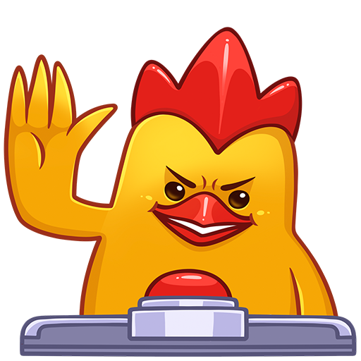 VK Sticker Burger King Chickens #16