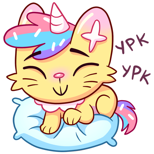 VK Sticker Candy Cat #5