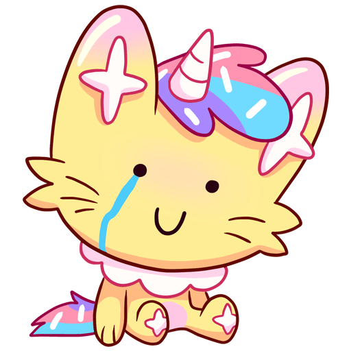 VK Sticker Candy Cat #45