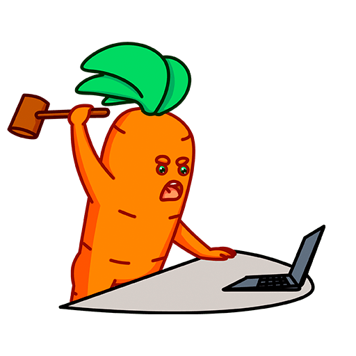 VK Sticker Carrot #5
