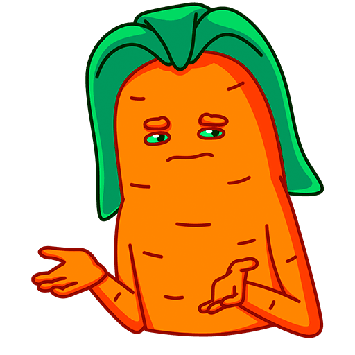 VK Sticker Carrot #15